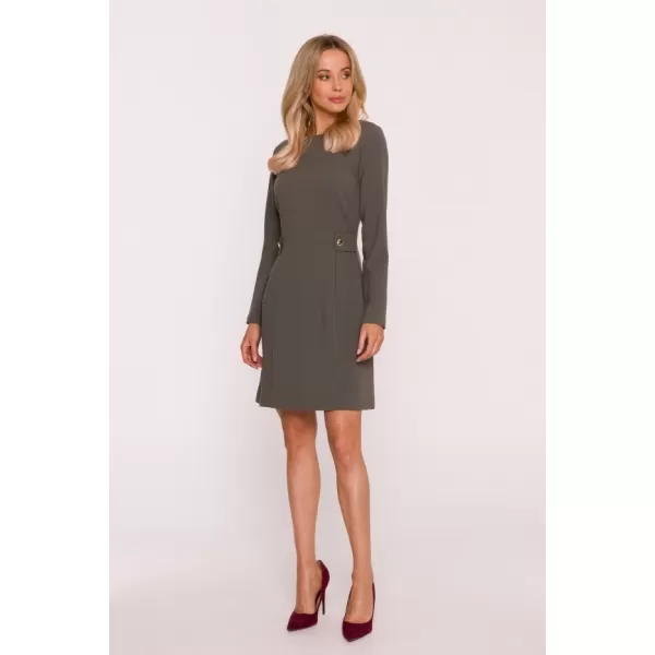  Kleid STYLOVE S419 KHAKI 