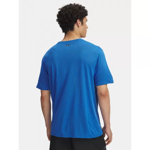  Herren-T-Shirt UNDER ARMOUR UA TECH VENT JACQUARD BLAU 