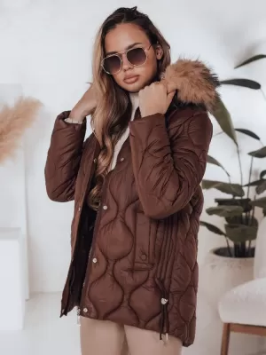 Damenjacke DSTREET TY5013 BRAUN
