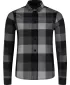 Frauenflanellhemd NORDBLANC HALCYON NBSSL8244 SCHWARZ