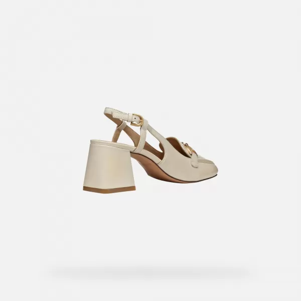  Damenschuhe mit Absatz GEOX CORONILLA CREMIG 