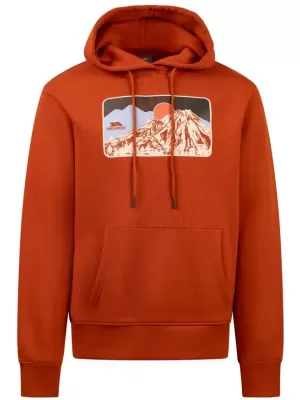 Kapuzenpullover für Herren TRESPASS NORTON GEBRANNTES ORANGE