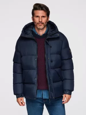 Jacke OMBRE OM-JAHP-0238 MARINEBLAU