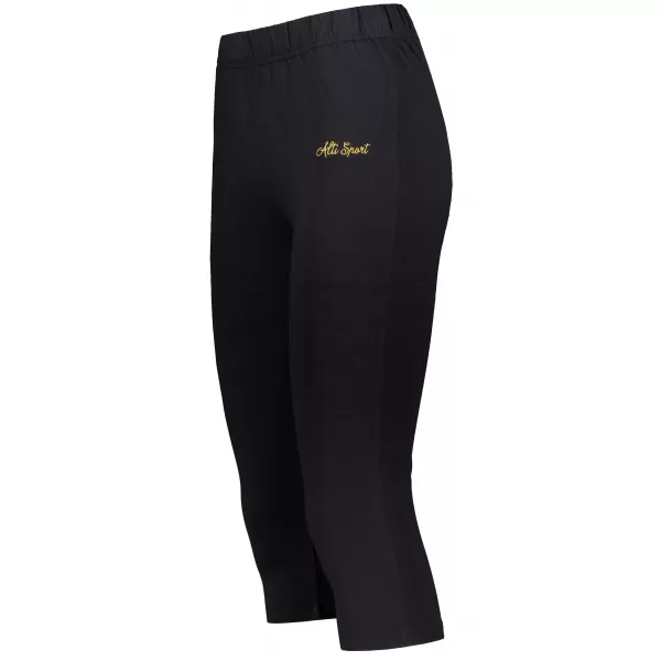  3/4-Leggings für Damen ALTISPORT OWECA SCHWARZ 