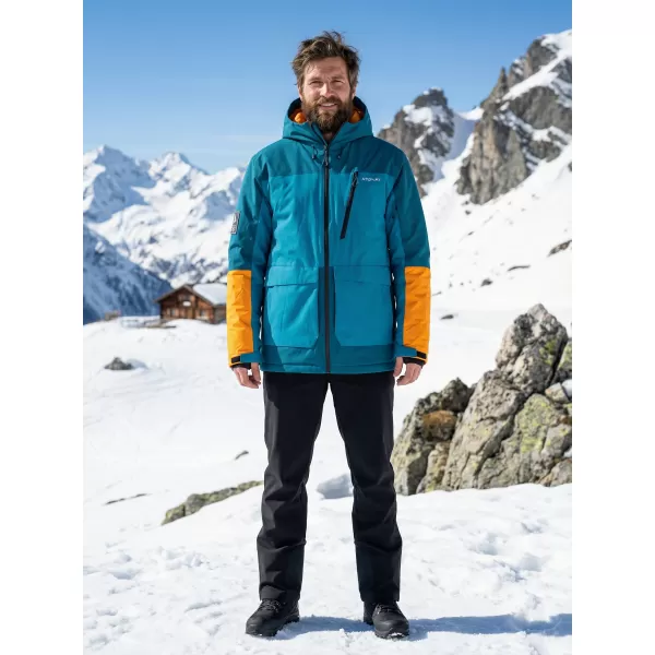  Herren-Winterjacke ALTISPORT GAL KEROSIN 