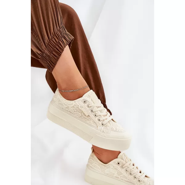  BIG STAR Damenschuhe RR274630 BEIGE Big Star Schuhe 
