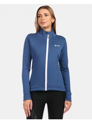 Fleece-Sweatshirt für Damen KILPI SIREN-W ZL0205KI DUNKELBLAU
