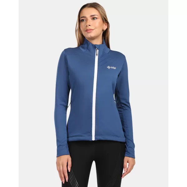  Fleece-Sweatshirt für Damen KILPI SIREN-W ZL0205KI DUNKELBLAU 