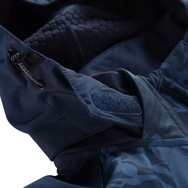  Herren -Softshelljacke ALPINE PRO HOOR BLAU 