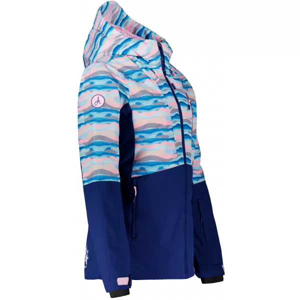  Winterjacke für Damen ALTISPORT GELSI DUNKELBLAU 