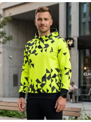 Hochwertiges Funktions-Sweatshirt für Herren ALTISPORT VOJ/ALM108MI01 NEONGELB