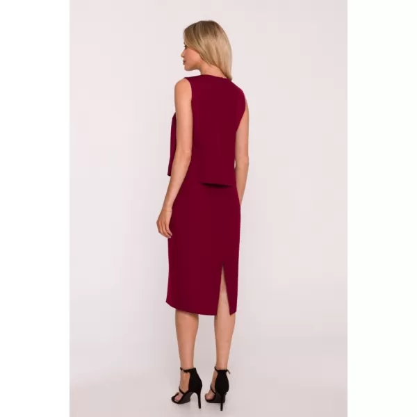  Kleid STYLOVE S422 KASTANIENBRAUN 