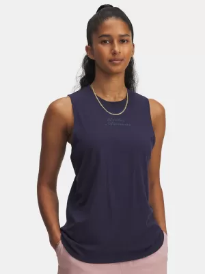Damen-Tanktop UNDER ARMOUR UA VARSITY TANK 6005631-410 BLAU