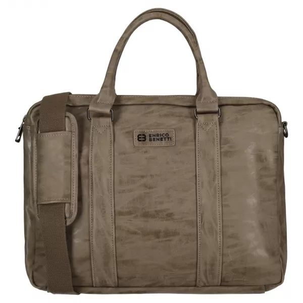  Tasche ENRICO BENETTI ROTTERDAM 15 NOTEBOOK BAG MITTLERES TAUPE 