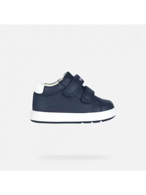 Schuhe für die ersten Schritte für Jungen GEOX BIGLIA DUNKELBLAU