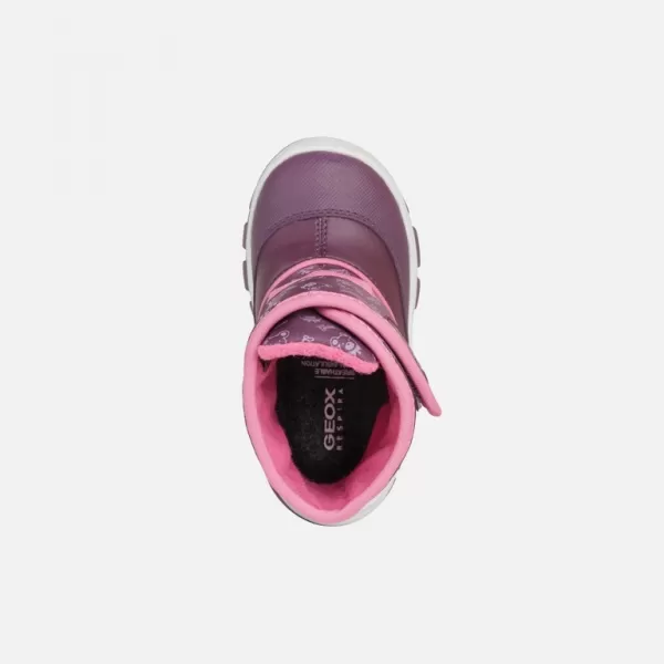  Stiefeletten für Mädchen GEOX FLANFIL ABX ROSA 