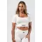 Formendes nahtloses Crop-Top FLOW SEAMLESS 499 CREAM Nebbia