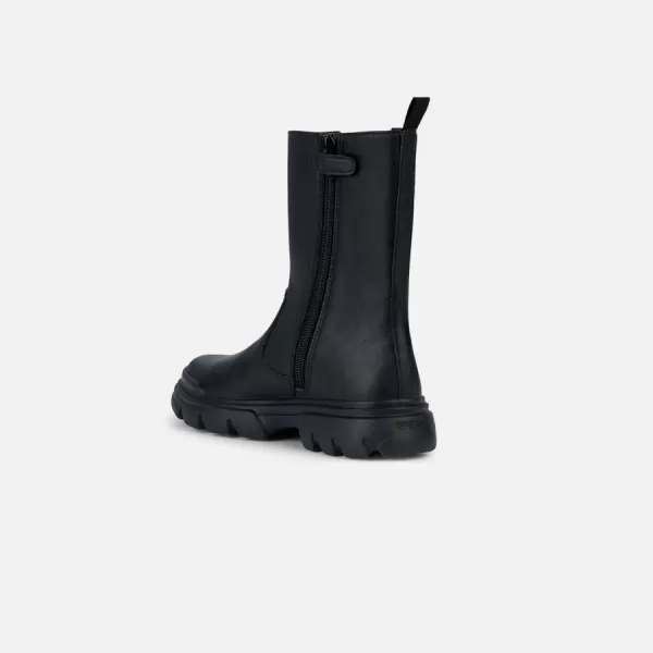  Stiefeletten für Mädchen GEOX JUNETTE SCHWARZ 