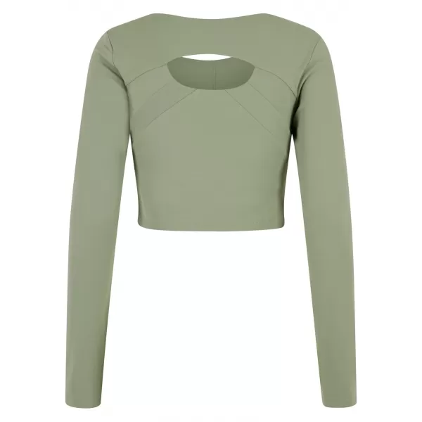  Damen-T-Shirt URBAN CLASSICS TB7807 MATCHA-GRÜN 