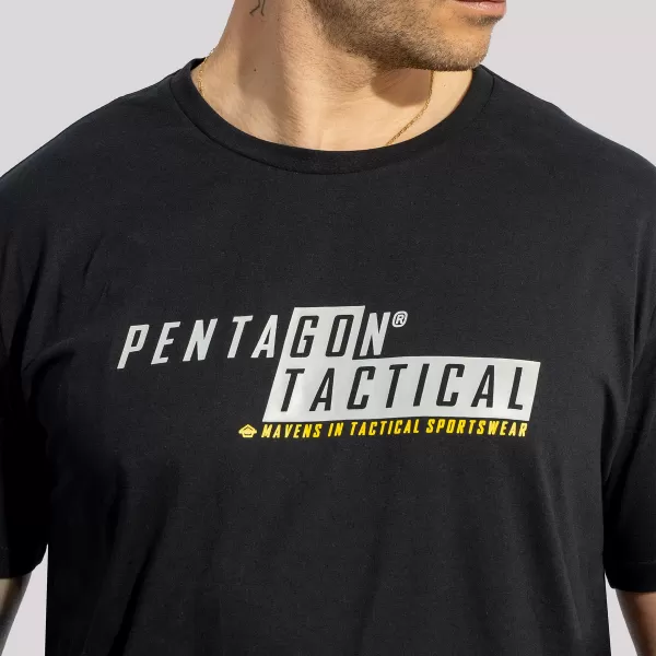  T-Shirt PENTAGON AGERON GO TACTICAL K09012 SCHWARZ 