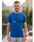 Herren-T-Shirt mit kurzen Ärmeln ALTISPORT ALM193129 SCHNORCHEL BLAU