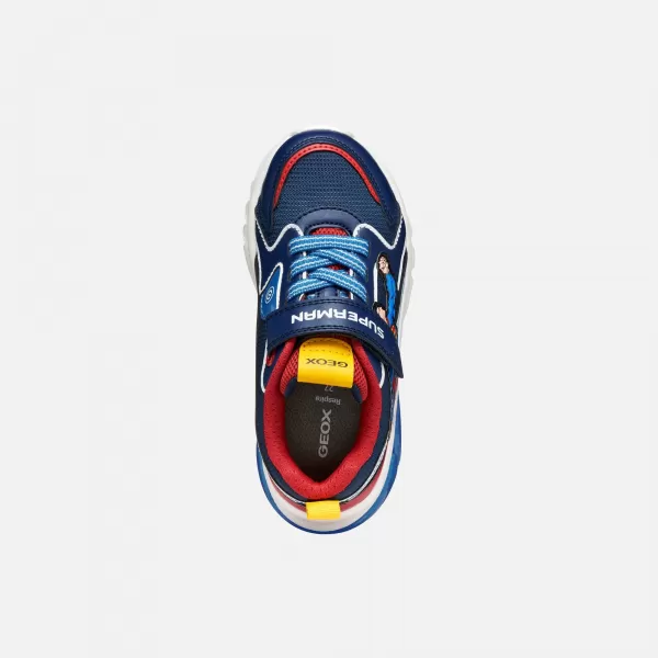  Turnschuhe für Jungen GEOX CIBERDRON J56LBD05411C0200 BLAU 
