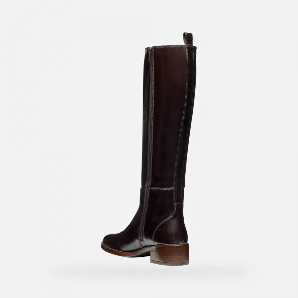  Damenstiefel GEOX CAMEXIA G009526 DUNKELBRAUN 