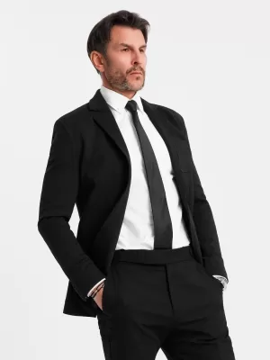 Jacke OMBRE OM-BLZB-0101 SCHWARZ