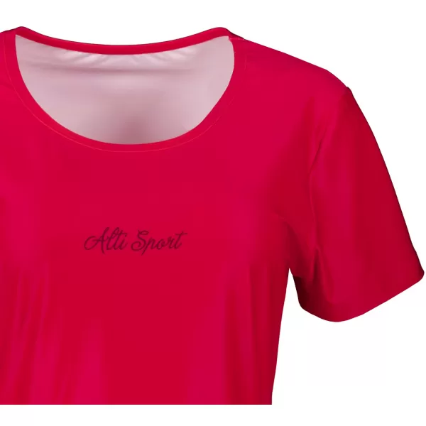  Damen erweitert T -Shirt Premium ALTISPORT VOJ/ALW075SAT02 LEUCHTEND 