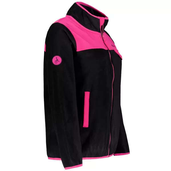  Fleece-Sweatshirt für Damen ALTISPORT GENESIS SCHWARZ 