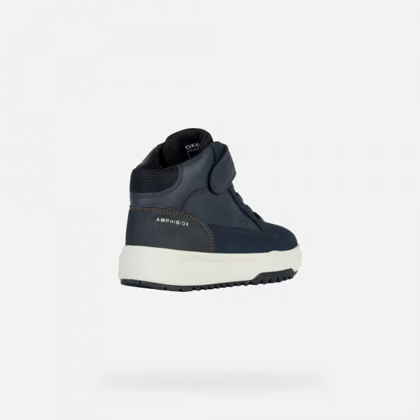  Stiefeletten für Jungen GEOX BUNSHEE B ABX DUNKELBLAU 