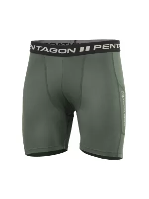 Tangas PENTAGON APOLLO SHORTS K10001 TARNGRÜN