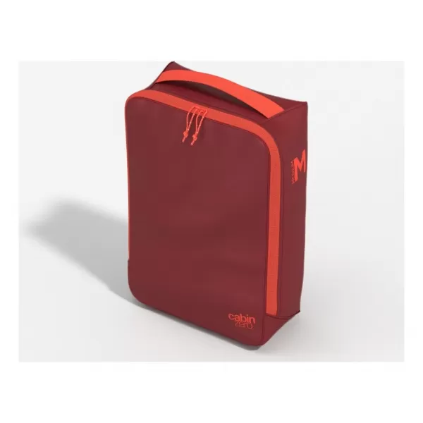  Veranstalter CABINZERO ULTRALIGHT PACKING CUBE MEDIUM FIESTA ROT 