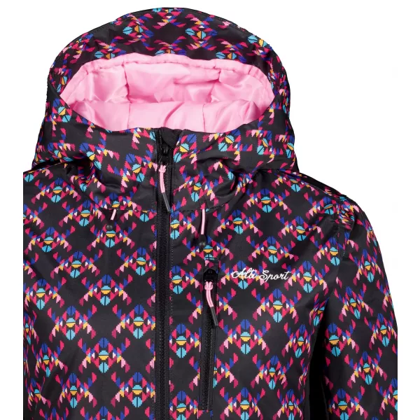  Winterjacke für Damen ALTISPORT GARDIN SCHWARZ 