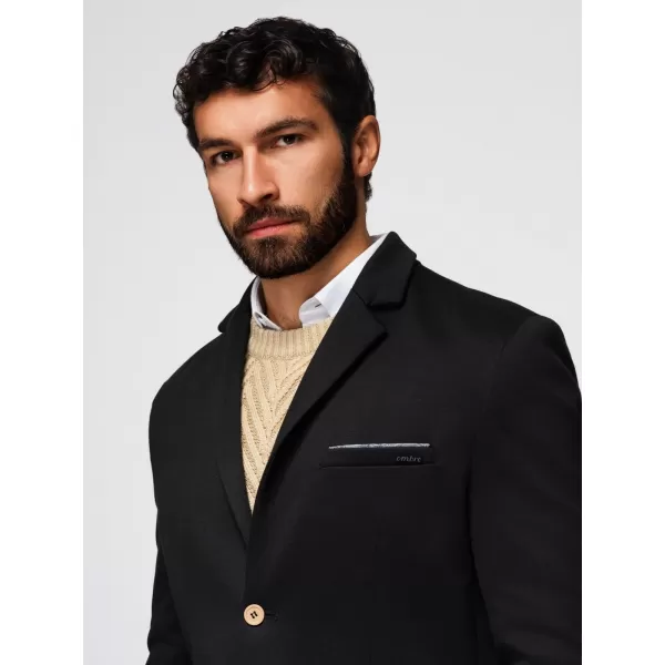  Jacke OMBRE OM-BLZB-0100 SCHWARZ 