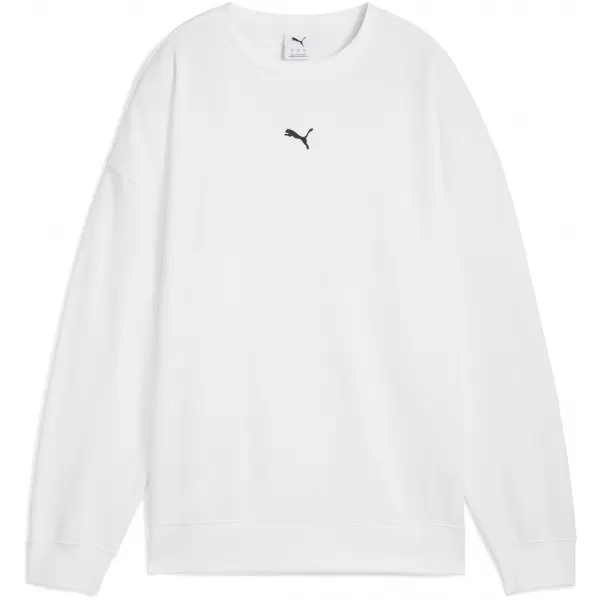  Damen-Sweatshirt PUMA ESS OVERSIZED CREW FL 68540002 PUMA WEIß 