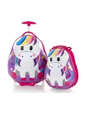 Kofferset HEYS TRAVEL TOTS KIDS EINHORN