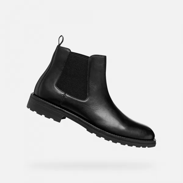  Herrenschuhe GEOX REDCLIF G011413 SCHWARZ 