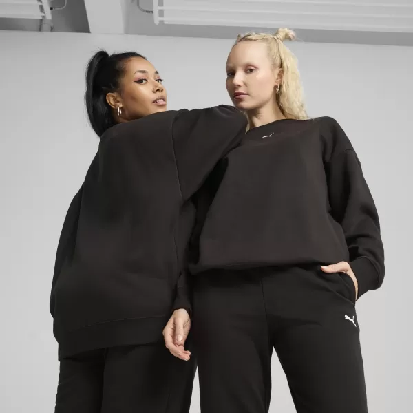  Damen Sweatshirt PUMA ESS OVERSIZED CREW FL 68540001 PUMA SCHWARZ 