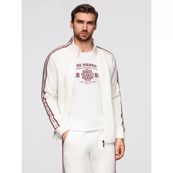  Herren-Sweatshirt OMBRE OM-SSDS-0131 CREME 