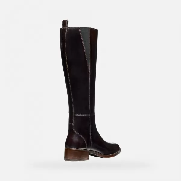  Damenstiefel GEOX CAMEXIA G009526 DUNKELBRAUN 