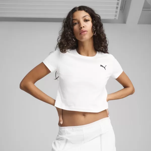  Hemd PUMA WARDROBE ESS BABY TEE 62974502 PUMA WEIß 