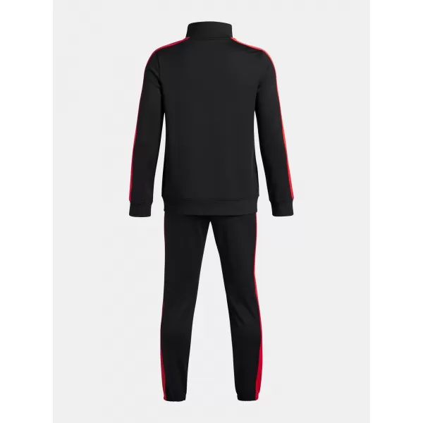  Jungen-Set UNDER ARMOUR UA RIVAL KNIT TRACK SUIT 1363290-006 SCHWARZ 