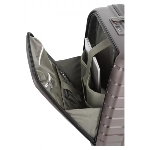  Koffer TRAVELITE AIR BASE 4W S FRONT POCKET KAFFEE 
