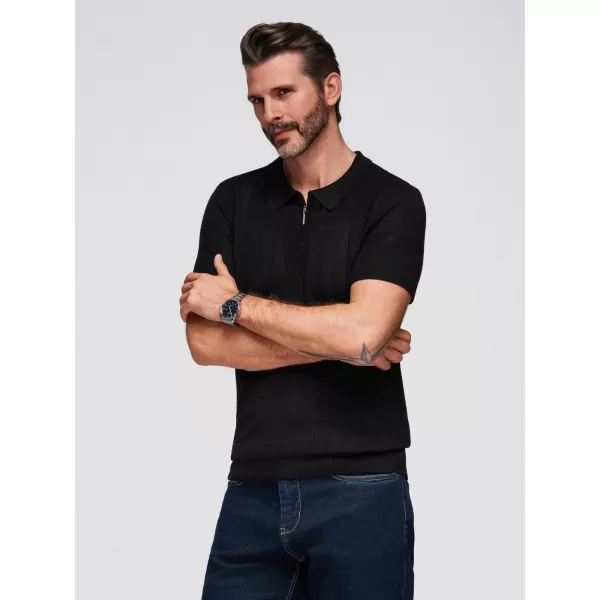  Herren t -Shirt OMBRE OM-POSS-0158 SCHWARZ 