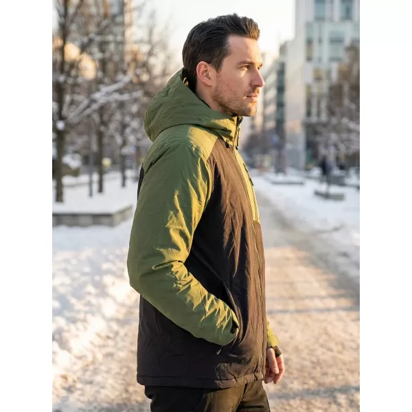  Herren-Winterjacke ALTISPORT GALLUS KHAKI 