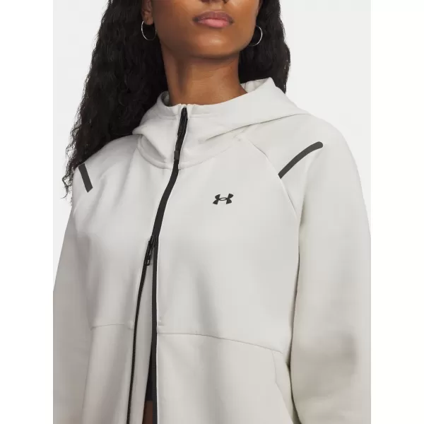  Damen-Sweatshirt UNDER ARMOUR UNSTOPPABLE FLEECE FZ 1379842-110 WEIß 
