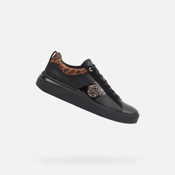  Damen-Sneaker GEOX DALYLA G009417 SCHWARZ 