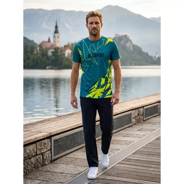  Herren Freizeithemd Premium ALTISPORT VOJ/ALM123TR06 KEROSIN 