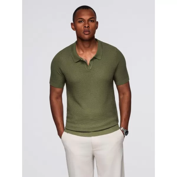  Herren t -Shirt OMBRE OM-POSS-0157 OLIVE 